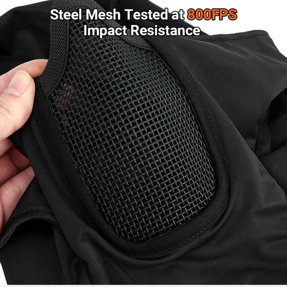 Balaclava Airsoft Mesh Mask Full Face Protection Hood for Cs War Game Hunting US - Picture 6 of 8